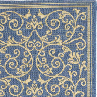 Safavieh Courtyard CY2098 Blue/Natural Area Rug 