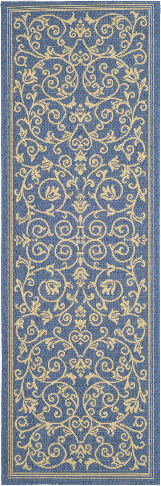 Safavieh Courtyard CY2098 Blue/Natural Area Rug 