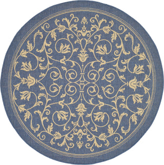 Safavieh Courtyard CY2098 Blue/Natural Area Rug 