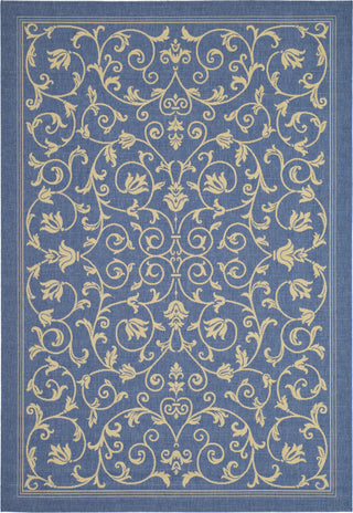 Safavieh Courtyard CY2098 Blue/Natural Area Rug 