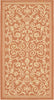 Safavieh Courtyard CY2098 Terracotta/Natural Area Rug main image