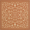 Safavieh Courtyard CY2098 Terracotta/Natural Area Rug 