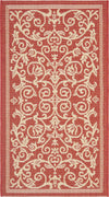 Safavieh Courtyard CY2098 Red/Natural Area Rug main image
