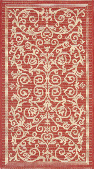 Safavieh Courtyard CY2098 Red/Natural Area Rug main image