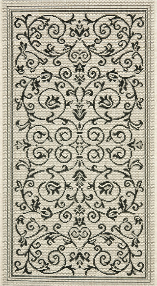 Safavieh Courtyard CY2098 Sand/Black Area Rug main image