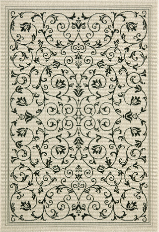 Safavieh Courtyard CY2098 Sand/Black Area Rug 