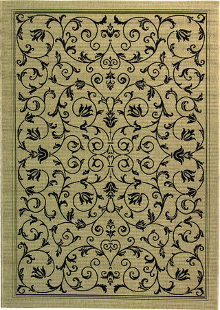 Safavieh Courtyard CY2098 Sand/Black Area Rug 