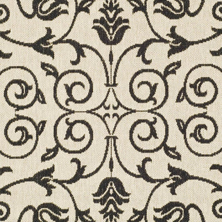 Safavieh Courtyard CY2098 Sand/Black Area Rug 