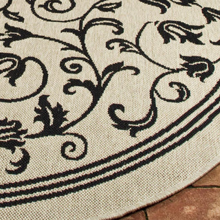 Safavieh Courtyard CY2098 Sand/Black Area Rug 