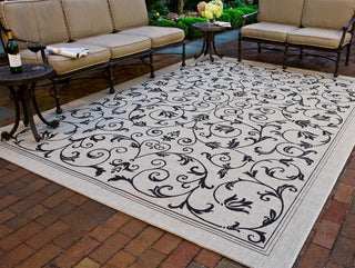 Safavieh Courtyard CY2098 Sand/Black Area Rug 