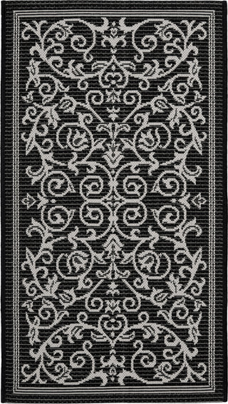 Safavieh Courtyard CY2098 Black/Sand Area Rug main image