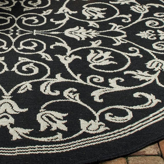 Safavieh Courtyard CY2098 Black/Sand Area Rug 