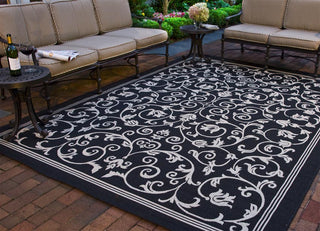 Safavieh Courtyard CY2098 Black/Sand Area Rug 