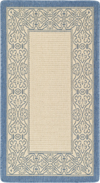 Safavieh Courtyard CY2099 Natural/Blue Area Rug main image