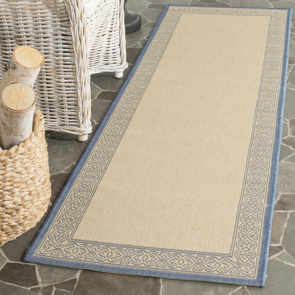 Safavieh Courtyard CY2099 Natural/Blue Area Rug  Feature