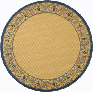 Safavieh Courtyard CY2099 Natural/Blue Area Rug 