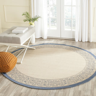 Safavieh Courtyard CY2099 Natural/Blue Area Rug 