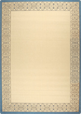 Safavieh Courtyard CY2099 Natural/Blue Area Rug 