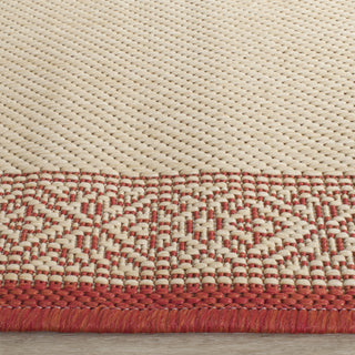 Safavieh Courtyard CY2099 Natural/Red Area Rug 