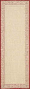 Safavieh Courtyard CY2099 Natural/Red Area Rug 