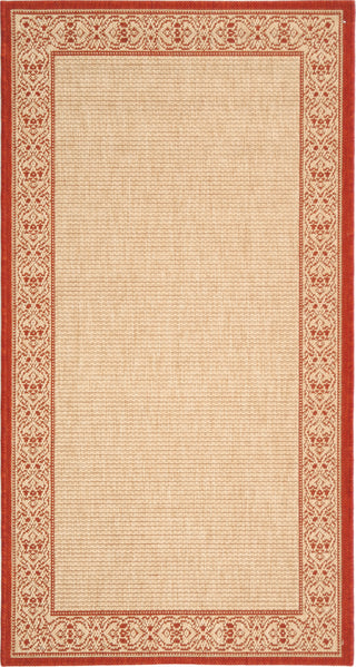 Safavieh Courtyard CY2099 Natural/Red Area Rug 