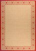 Safavieh Courtyard CY2099 Natural/Red Area Rug 