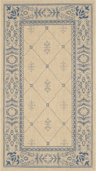 Safavieh Courtyard CY2326 Natural/Blue Area Rug main image