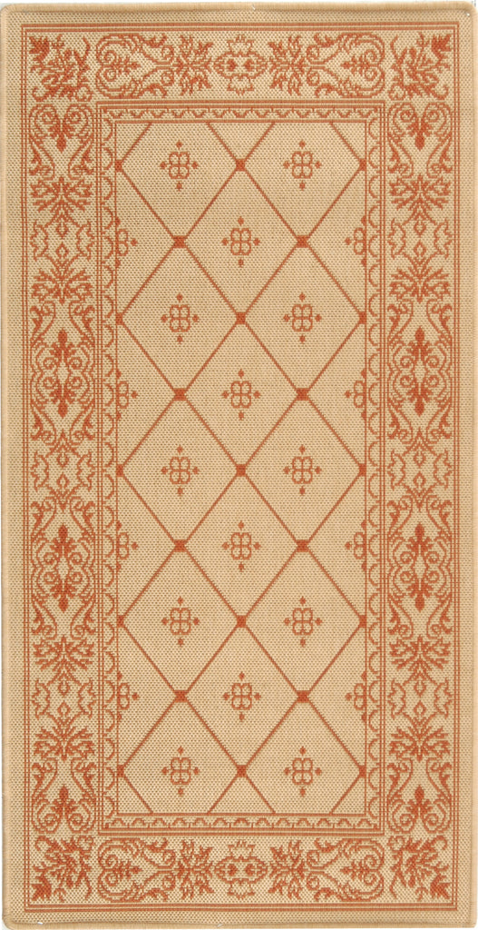 Safavieh Courtyard CY2326 Natural/Terra Area Rug main image