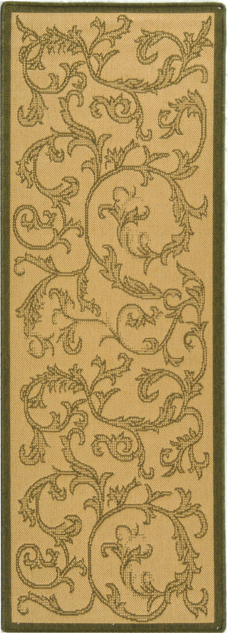 Safavieh Courtyard CY2653 Natural/Olive Area Rug 