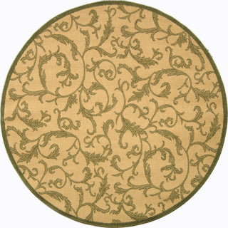 Safavieh Courtyard CY2653 Natural/Olive Area Rug 