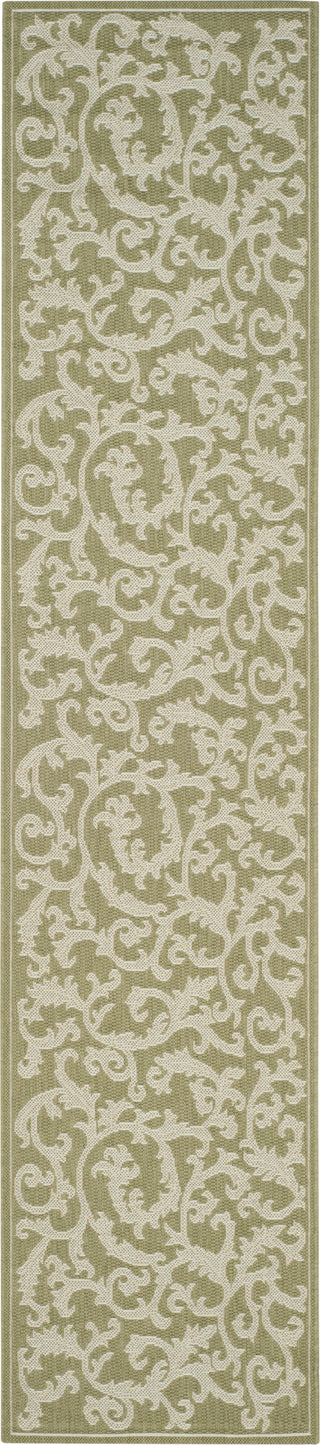 Safavieh Courtyard CY2653 Olive/Natural Area Rug 