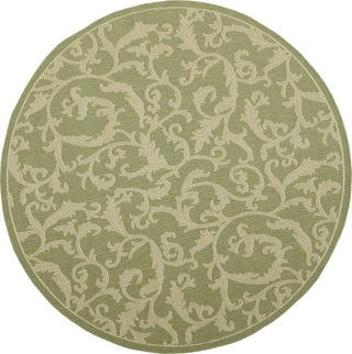 Safavieh Courtyard CY2653 Olive/Natural Area Rug 