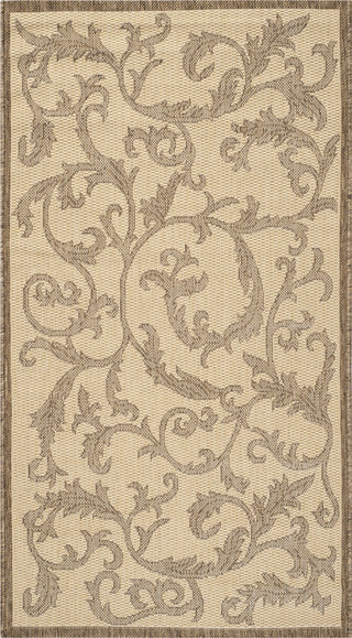 Safavieh Courtyard CY2653 Natural/Brown Area Rug 