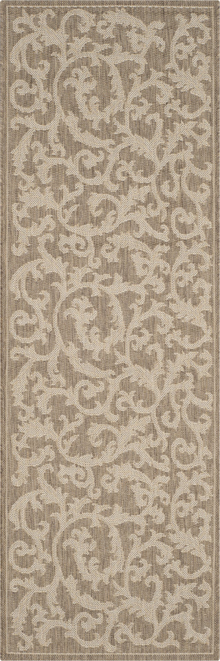 Safavieh Courtyard CY2653 Brown/Natural Area Rug 