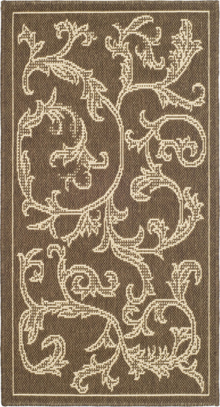 Safavieh Courtyard CY2653 Brown/Natural Area Rug 