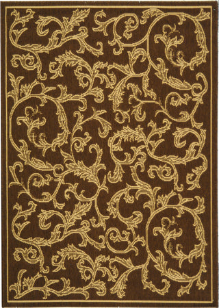 Safavieh Courtyard CY2653 Brown/Natural Area Rug 