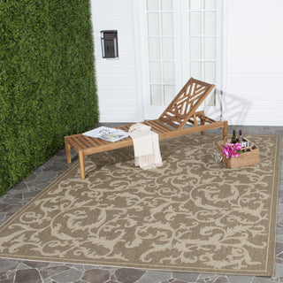 Safavieh Courtyard CY2653 Brown/Natural Area Rug 