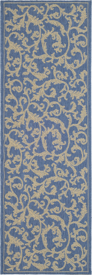 Safavieh Courtyard CY2653 Blue/Natural Area Rug 