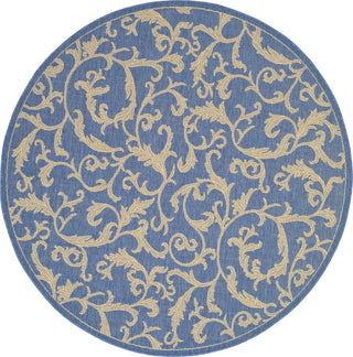 Safavieh Courtyard CY2653 Blue/Natural Area Rug 