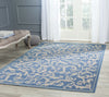 Safavieh Courtyard CY2653 Blue/Natural Area Rug Room Scene Feature