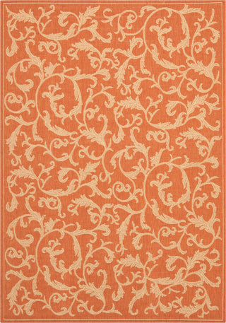 Safavieh Courtyard CY2653 Terracotta/Natural Area Rug 