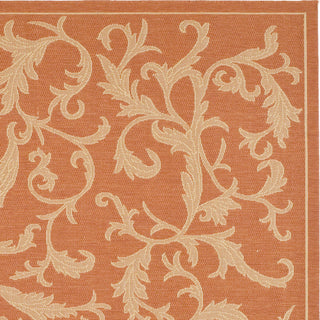 Safavieh Courtyard CY2653 Terracotta/Natural Area Rug 