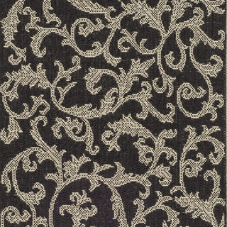 Safavieh Courtyard CY2653 Black/Sand Area Rug 