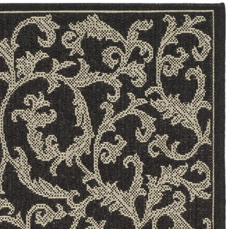 Safavieh Courtyard CY2653 Black/Sand Area Rug 