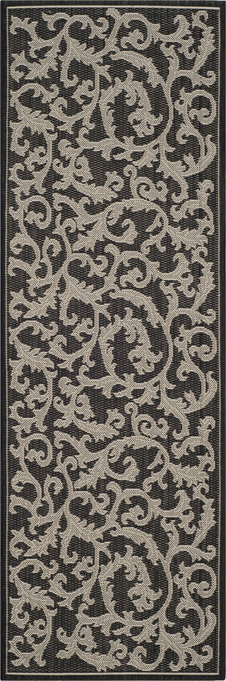 Safavieh Courtyard CY2653 Black/Sand Area Rug 