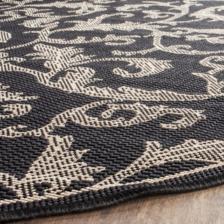 Safavieh Courtyard CY2653 Black/Sand Area Rug 