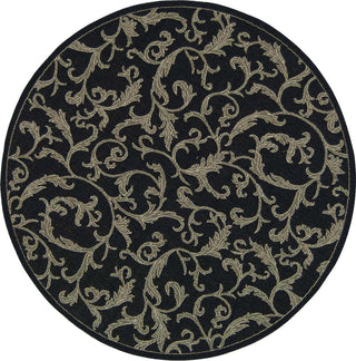 Safavieh Courtyard CY2653 Black/Sand Area Rug 