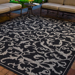 Safavieh Courtyard CY2653 Black/Sand Area Rug 