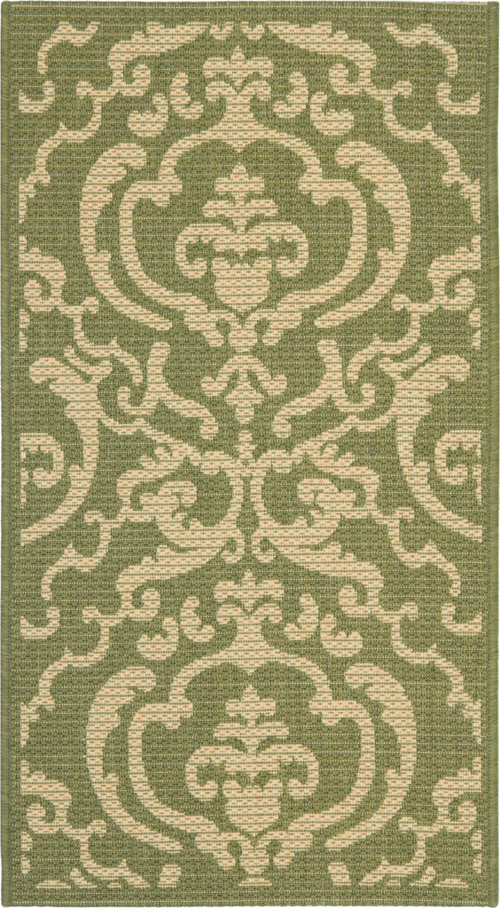 Safavieh Courtyard CY2663 Olive/Natural Area Rug main image
