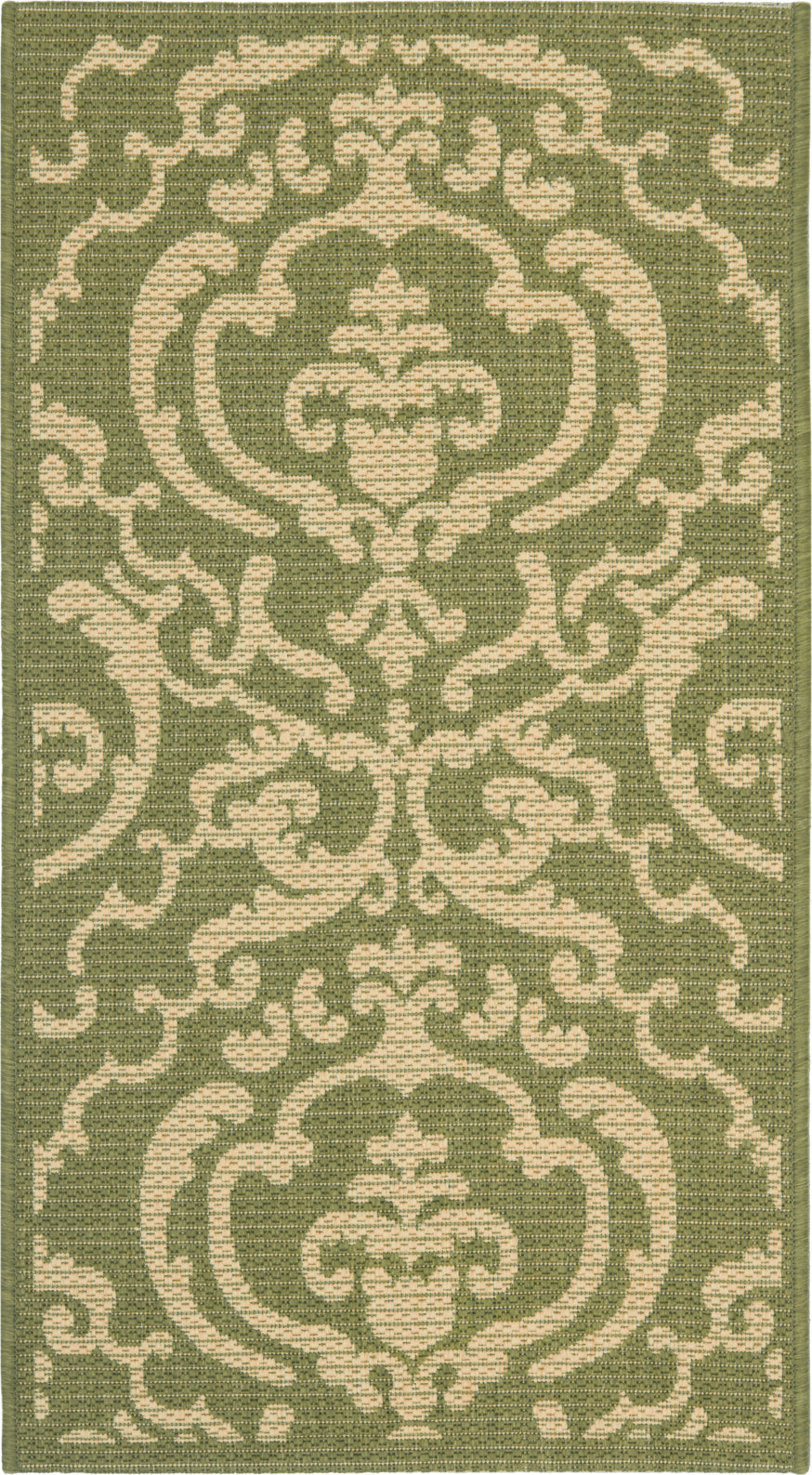 Safavieh Courtyard CY2663 Olive/Natural Area Rug main image